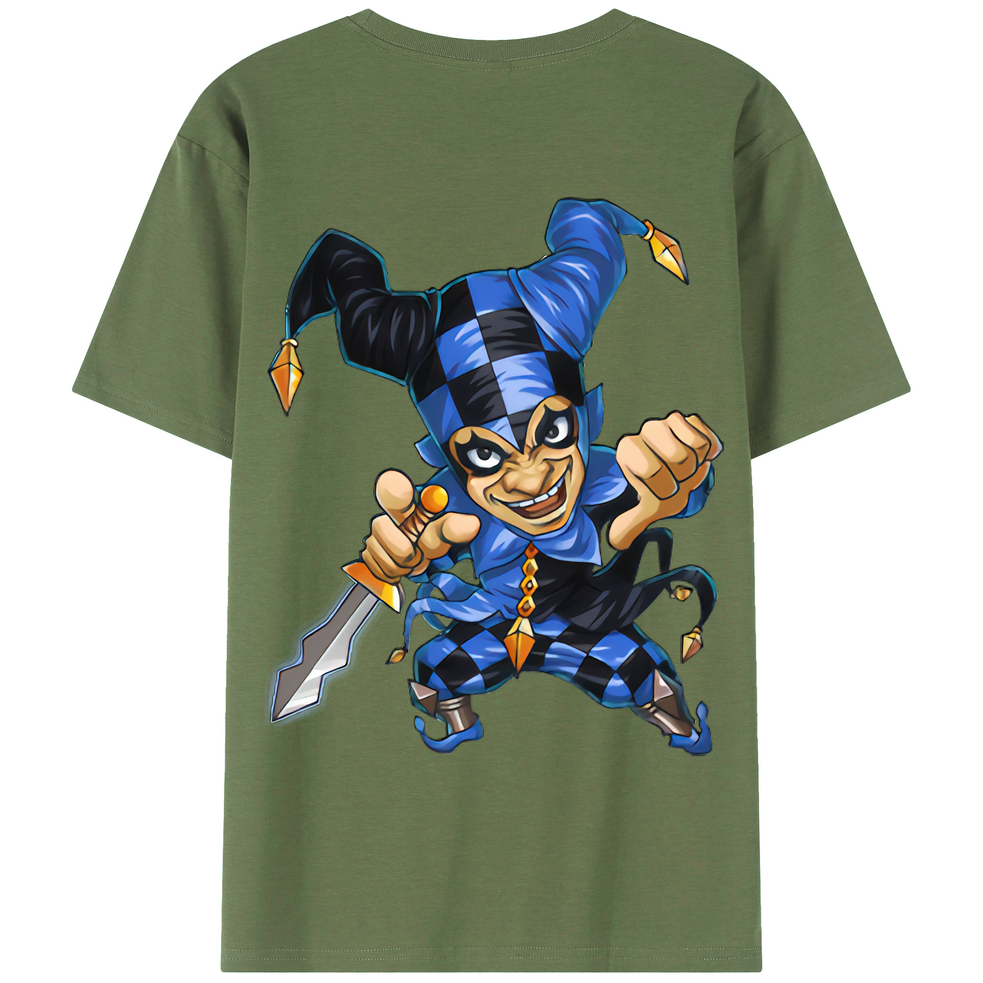 （画像用） リーグ・オブ・レジェンド League of Legends LOL 綿100％ メンズ半袖Tシャツ（バックプリント） 通気性